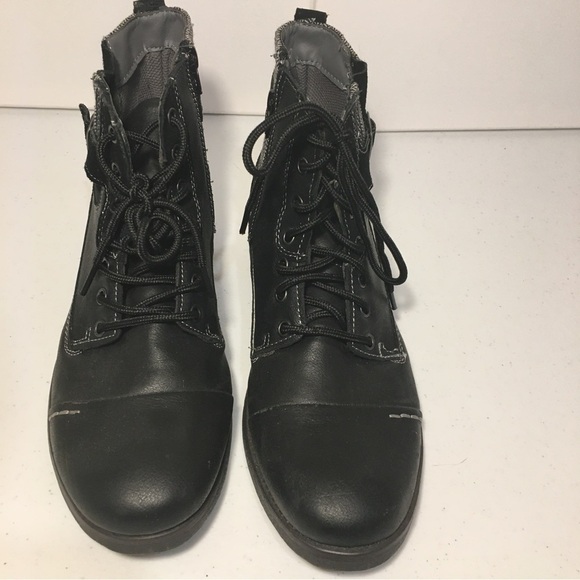 Steve Madden Boots Size 40.5 Black - Picture 3 of 11